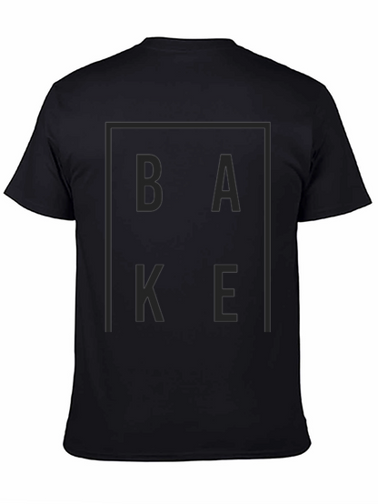Bake Graphic Black T-Shirt