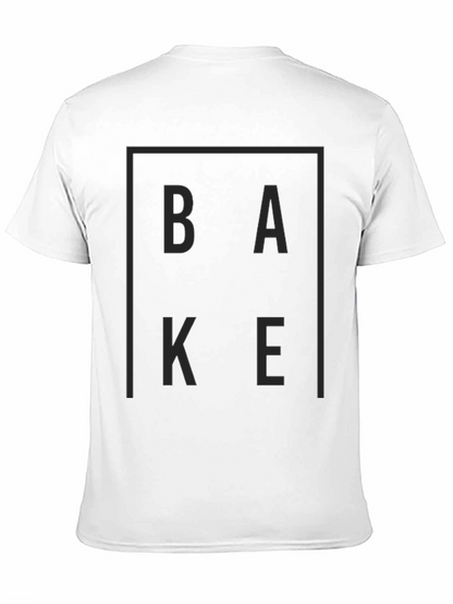 Bake Graphic Black T-Shirt