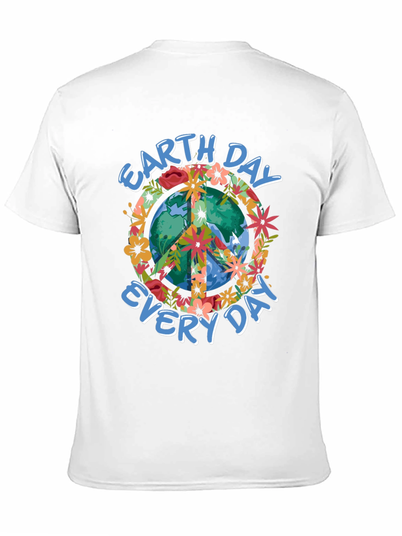 Earth Day Every Day Peace Sign T-Shirt