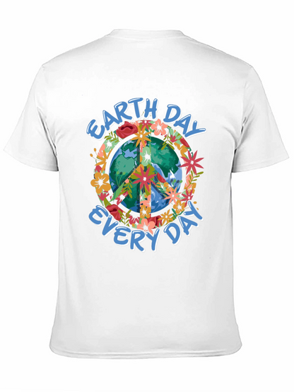 Earth Day Every Day Peace Sign T-Shirt