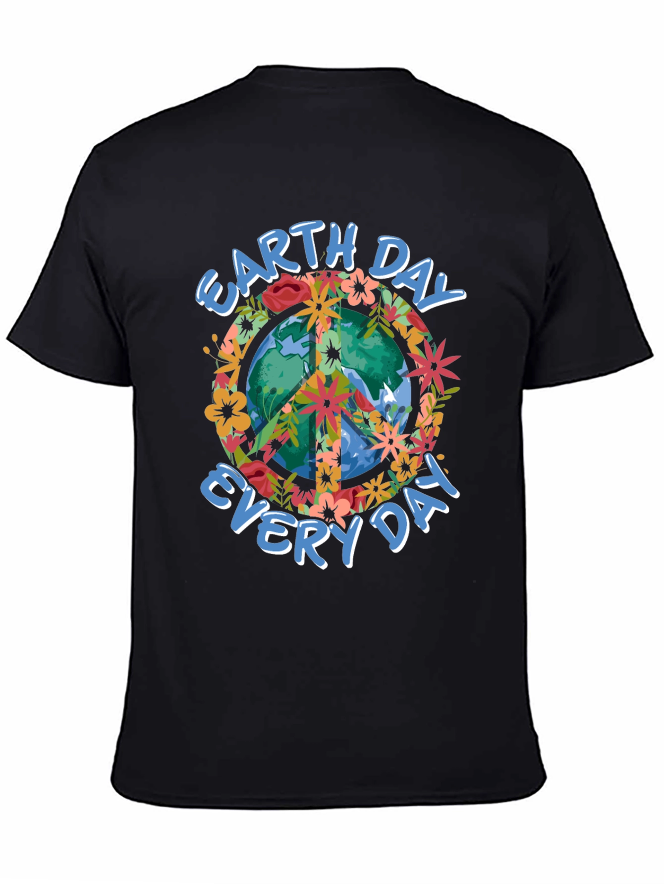 Earth Day Every Day Peace Sign T-Shirt