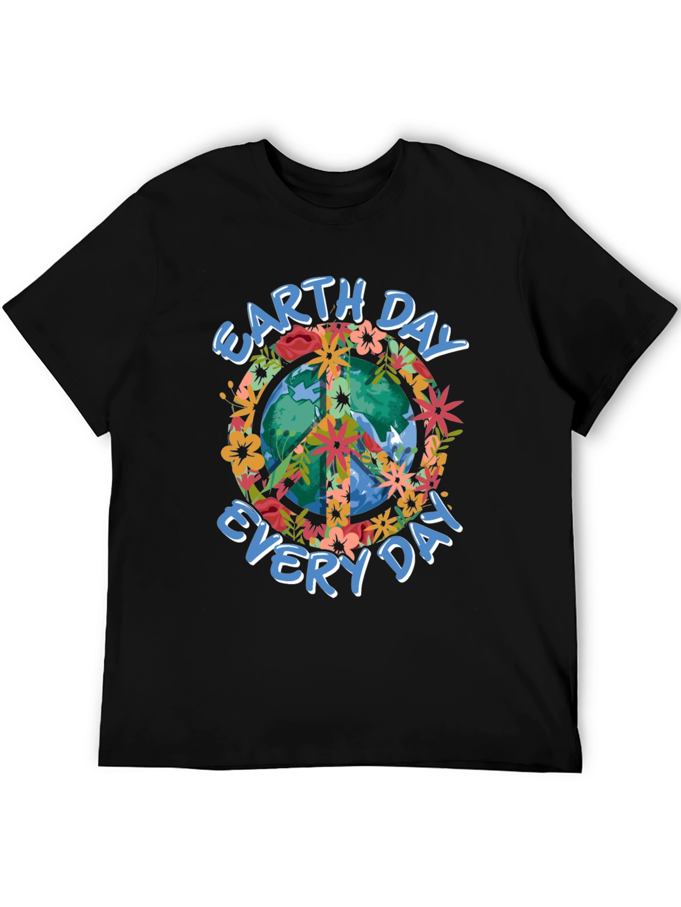 Earth Day Every Day Peace Sign T-Shirt