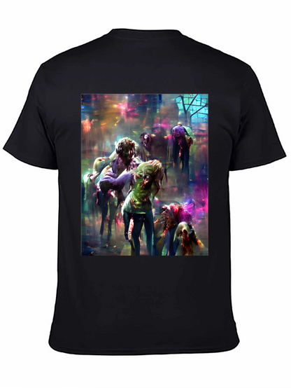 Zombie Art Graphic Tee - Unleash the Undead!