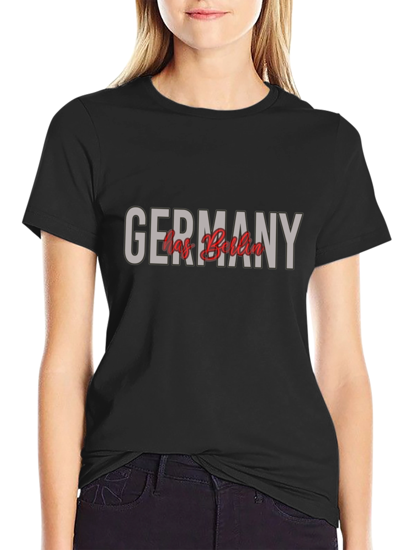 Germany Has Berlin Graphic T-Shirt - Stylish Black Tee