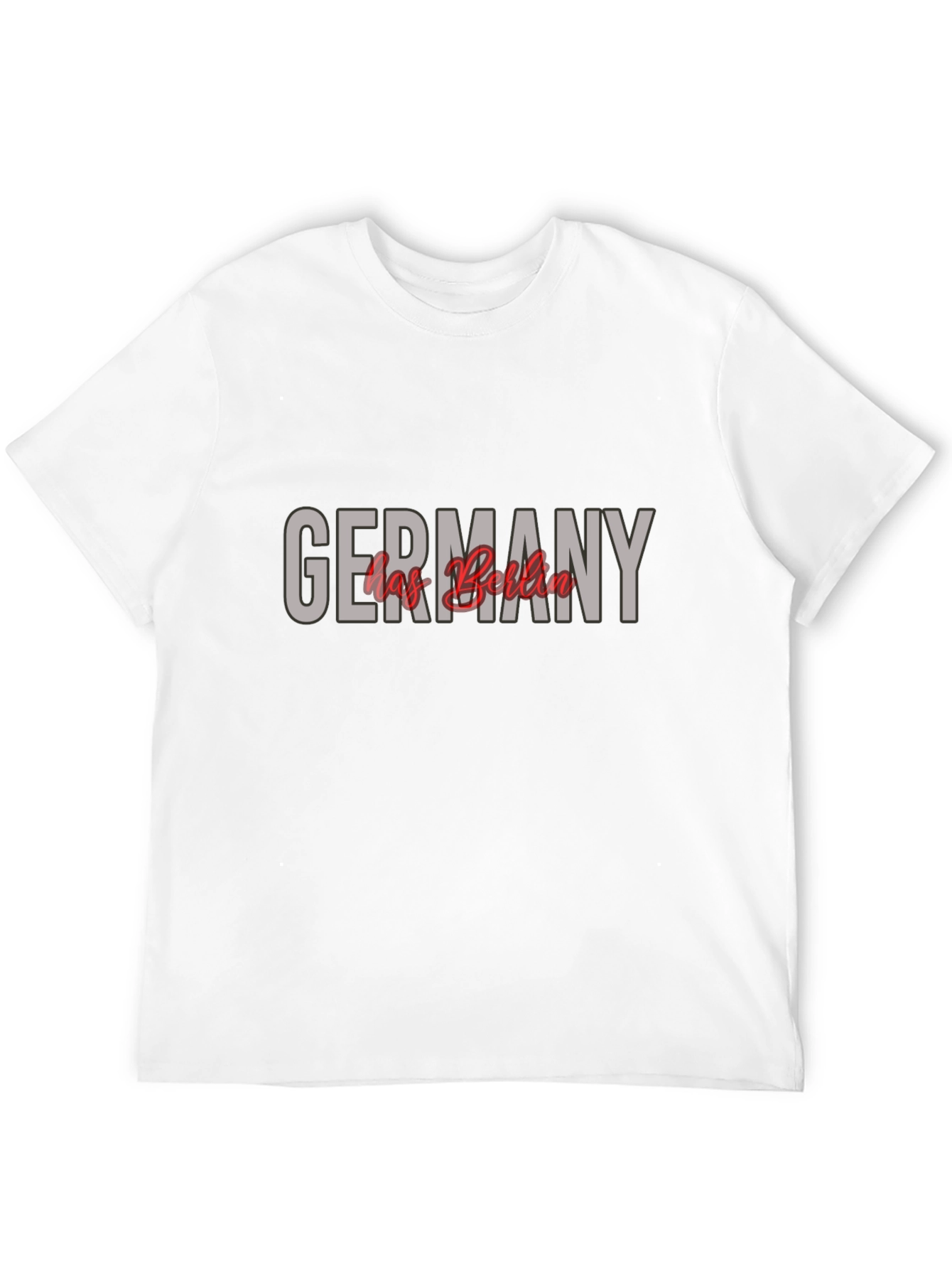 Germany Has Berlin Graphic T-Shirt - Stylish Black Tee