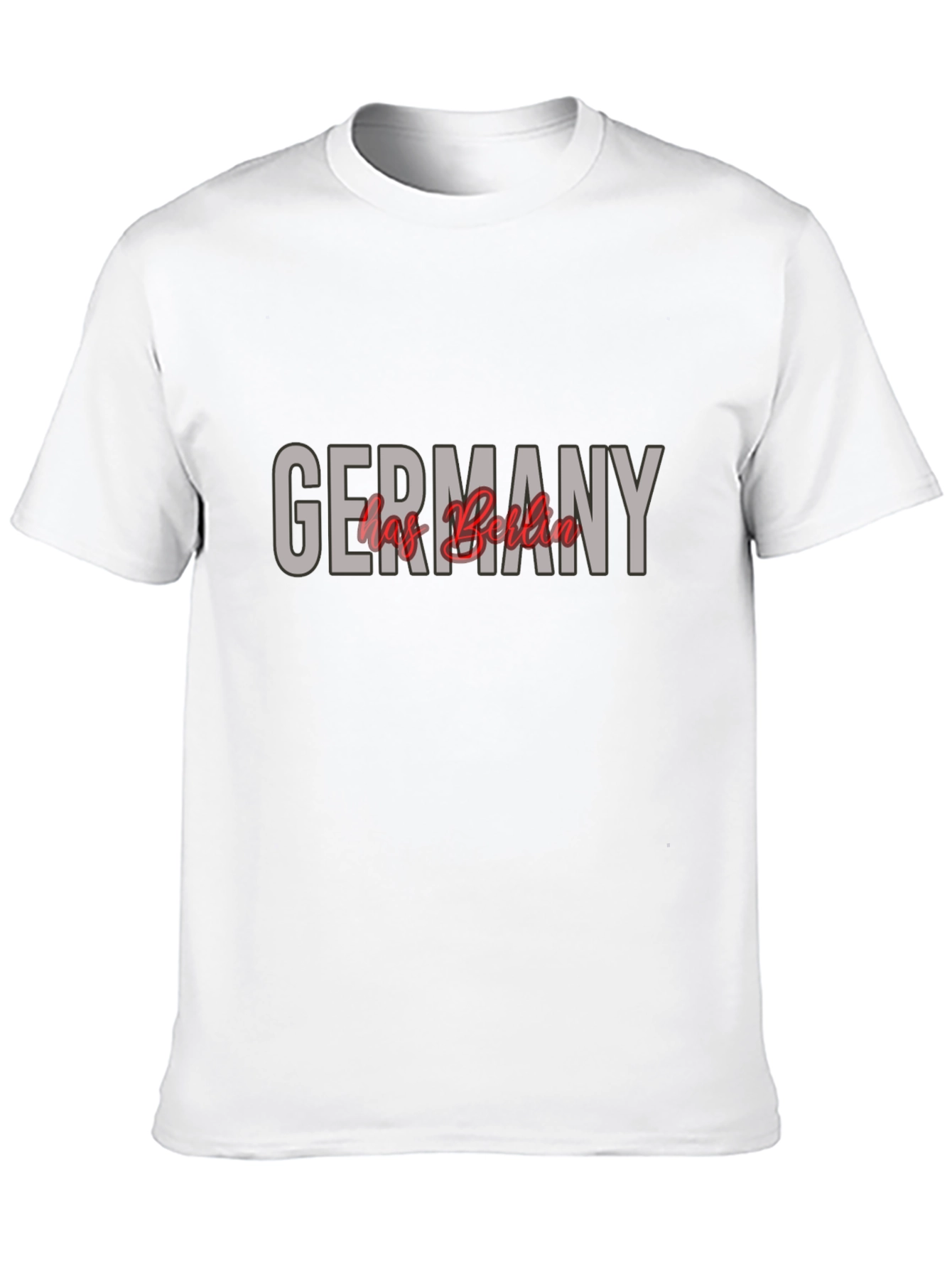 Germany Has Berlin Graphic T-Shirt - Stylish Black Tee