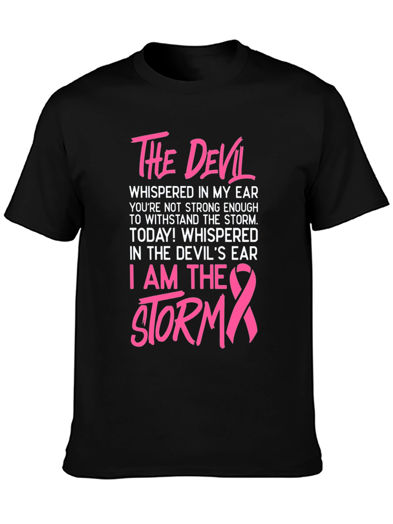 The Devil Whispered Graphic T-Shirt