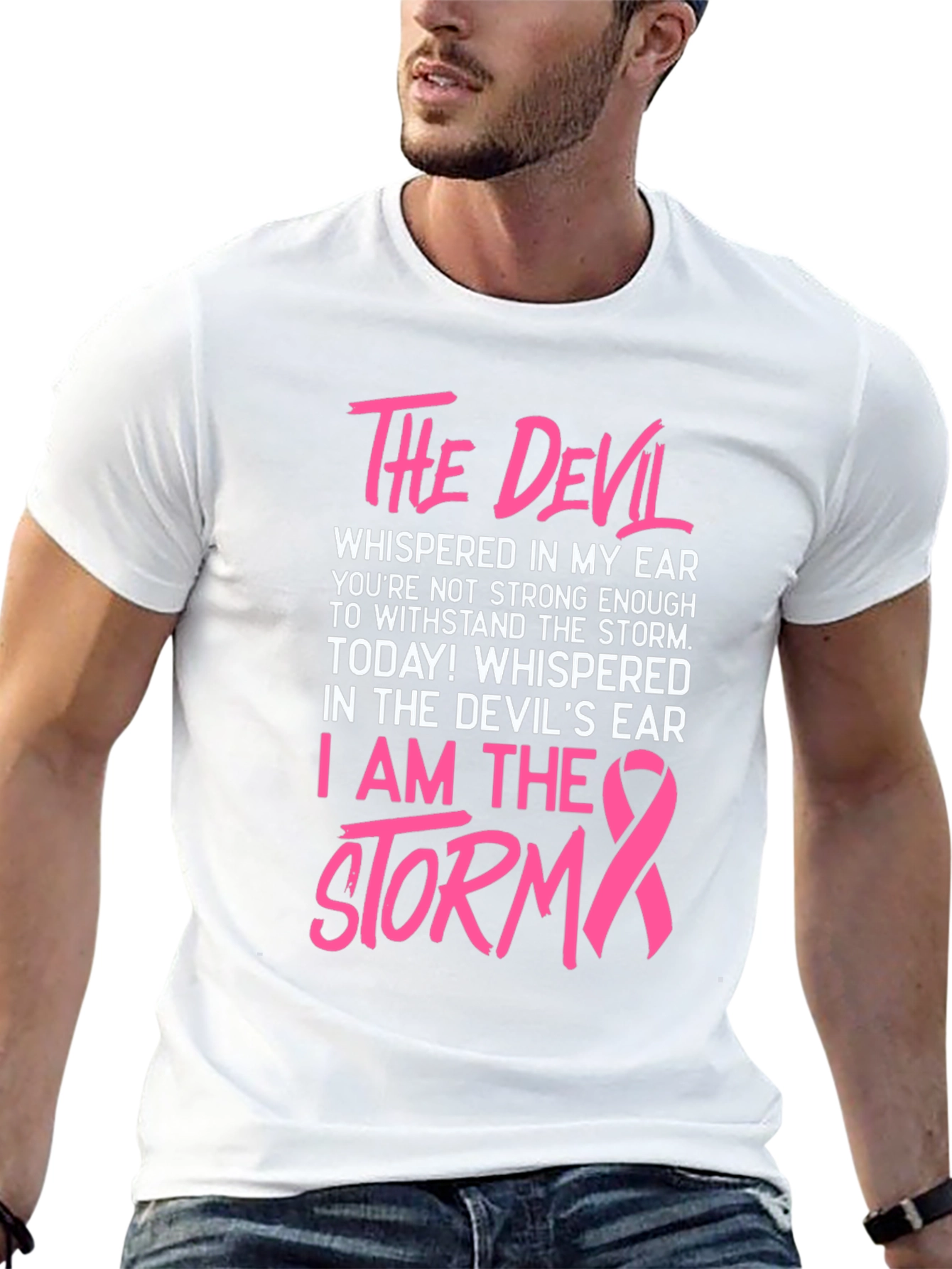 The Devil Whispered Graphic T-Shirt