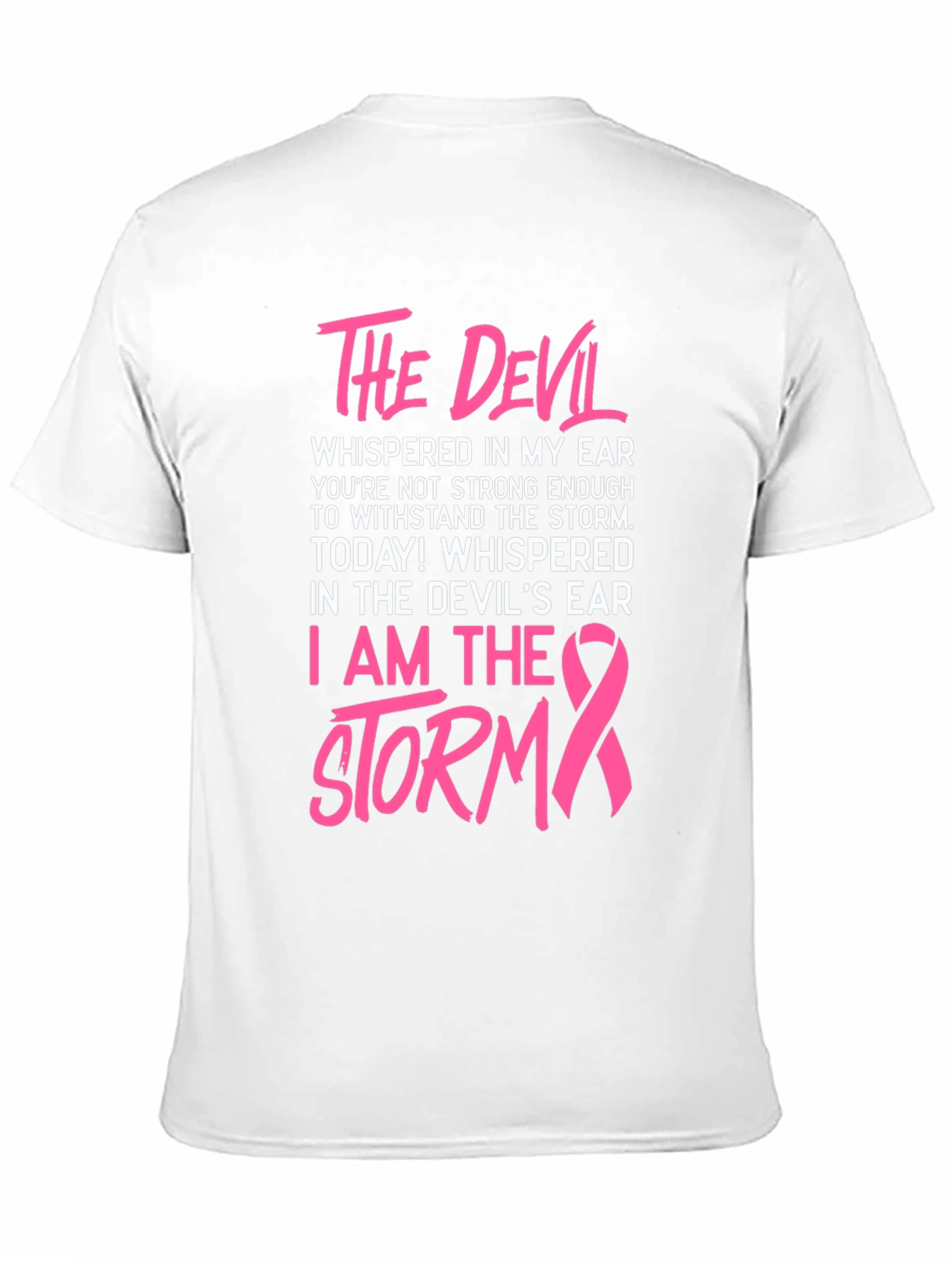 The Devil Whispered Graphic T-Shirt