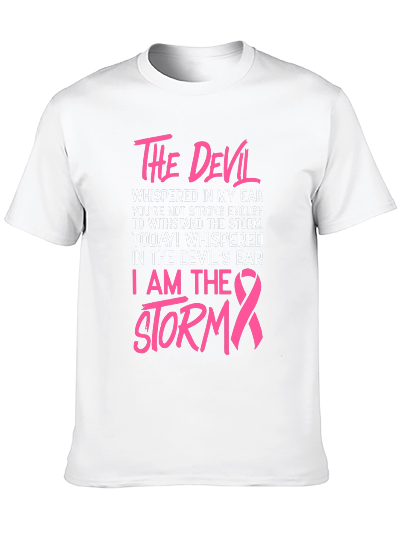 The Devil Whispered Graphic T-Shirt