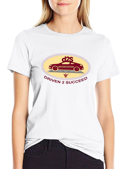 Driven 2 Succeed T-Shirt - Black Car Graphic