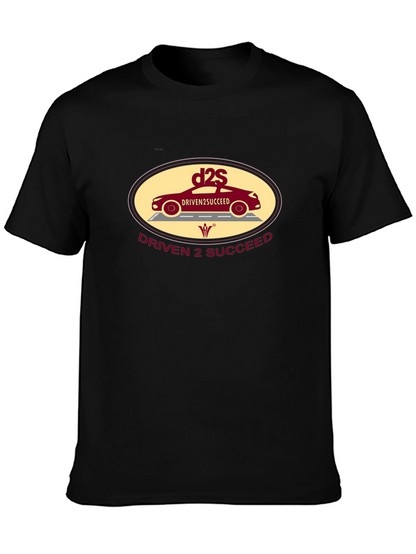Driven 2 Succeed T-Shirt - Black Car Graphic