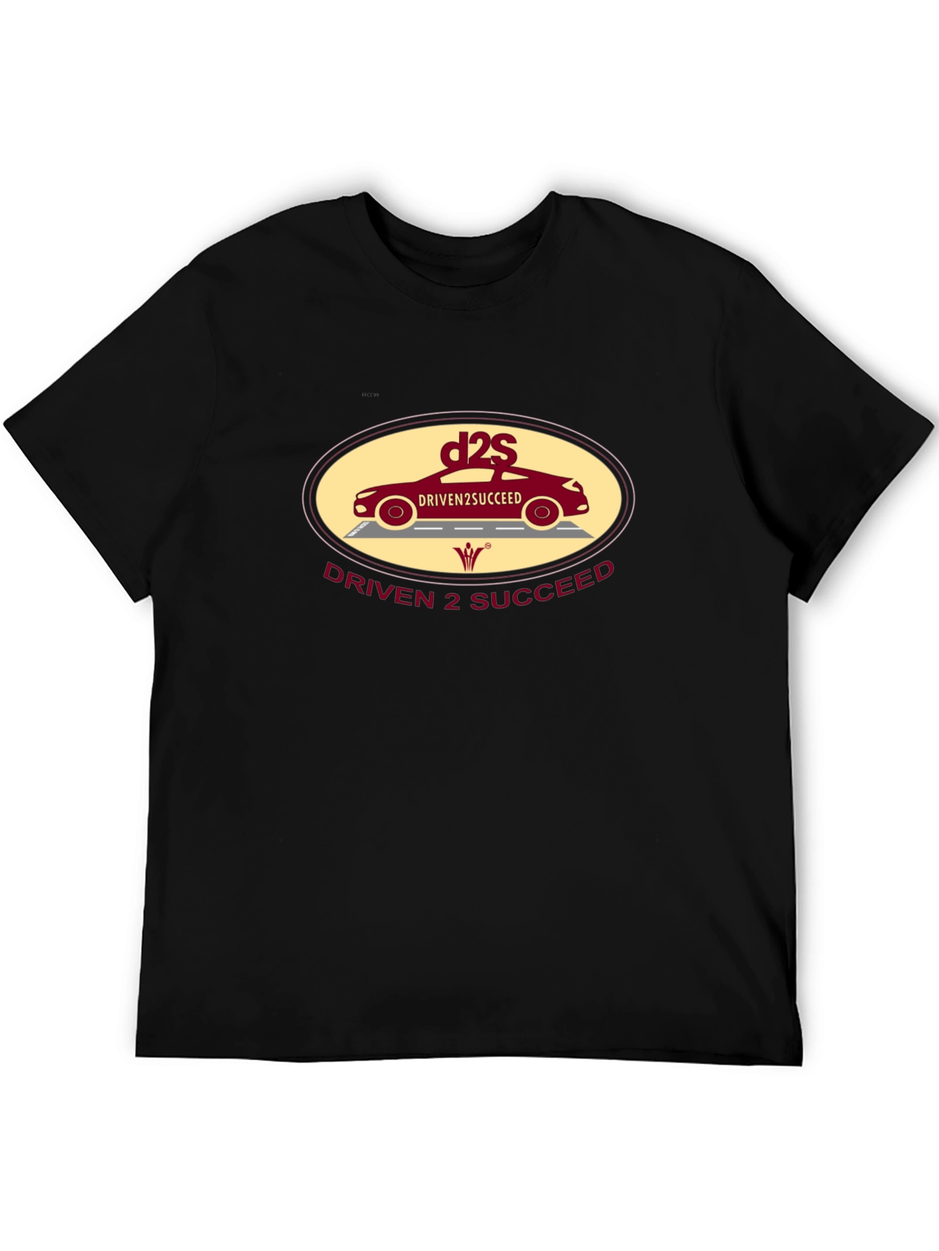 Driven 2 Succeed T-Shirt - Black Car Graphic