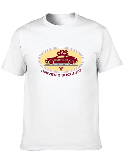 Driven 2 Succeed T-Shirt - Black Car Graphic