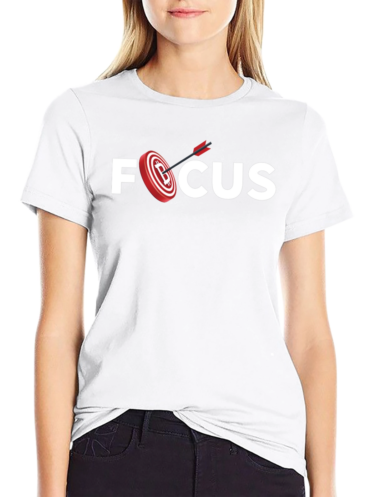 Focus Bitcoin Bullseye T-Shirt