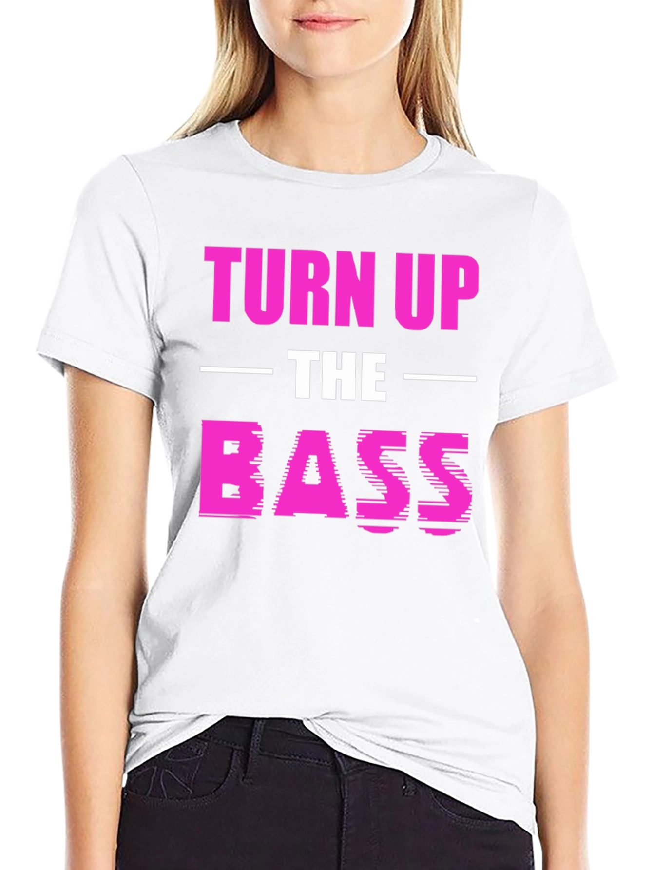 Turn Up The Bass Graphic T-Shirt