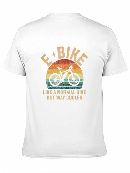 E-Bike Retro T-Shirt - Cooler Than Normal Bike