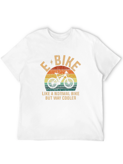 E-Bike Retro T-Shirt - Cooler Than Normal Bike
