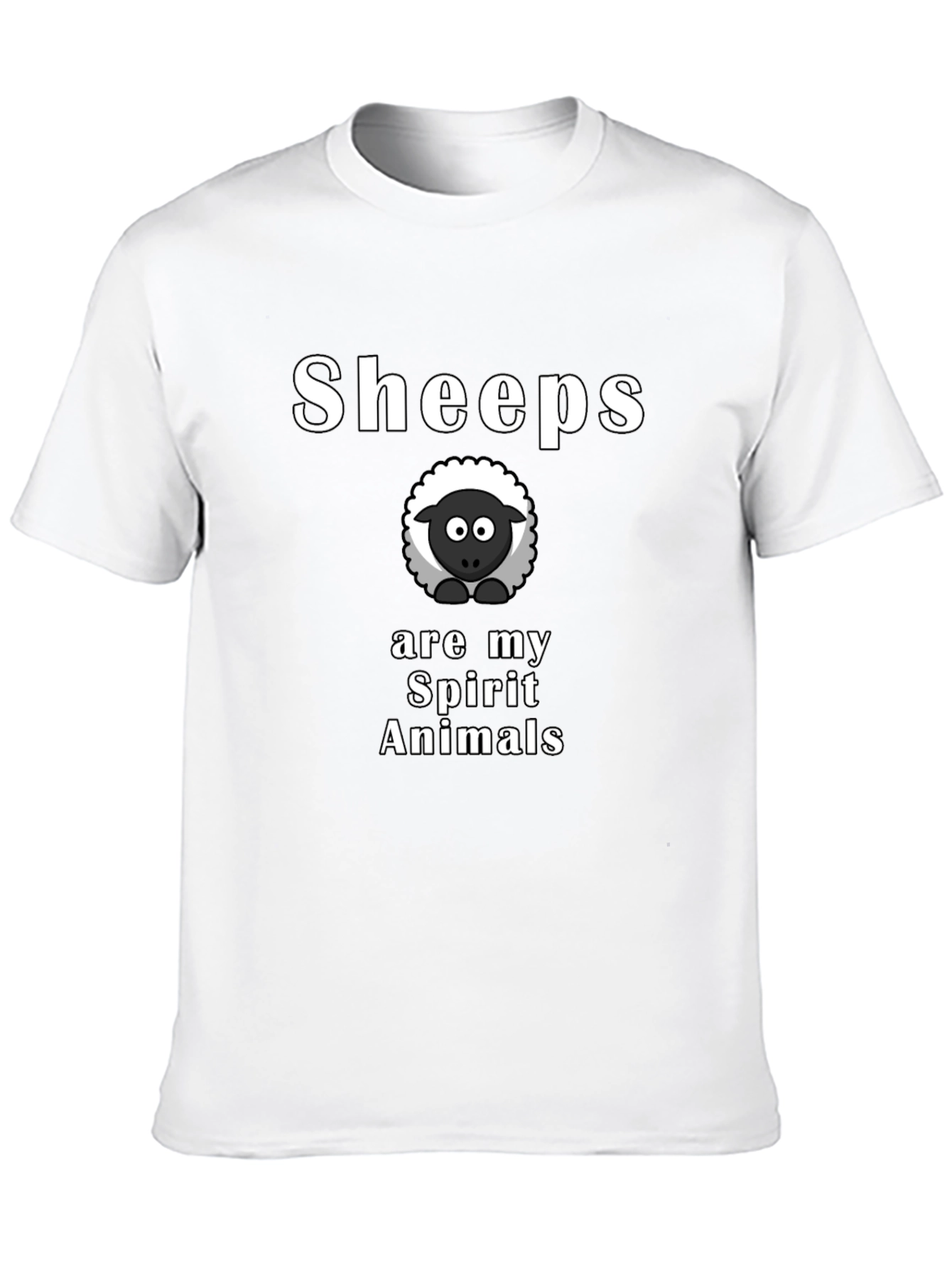 Sheep Spirit Animal Graphic Tee