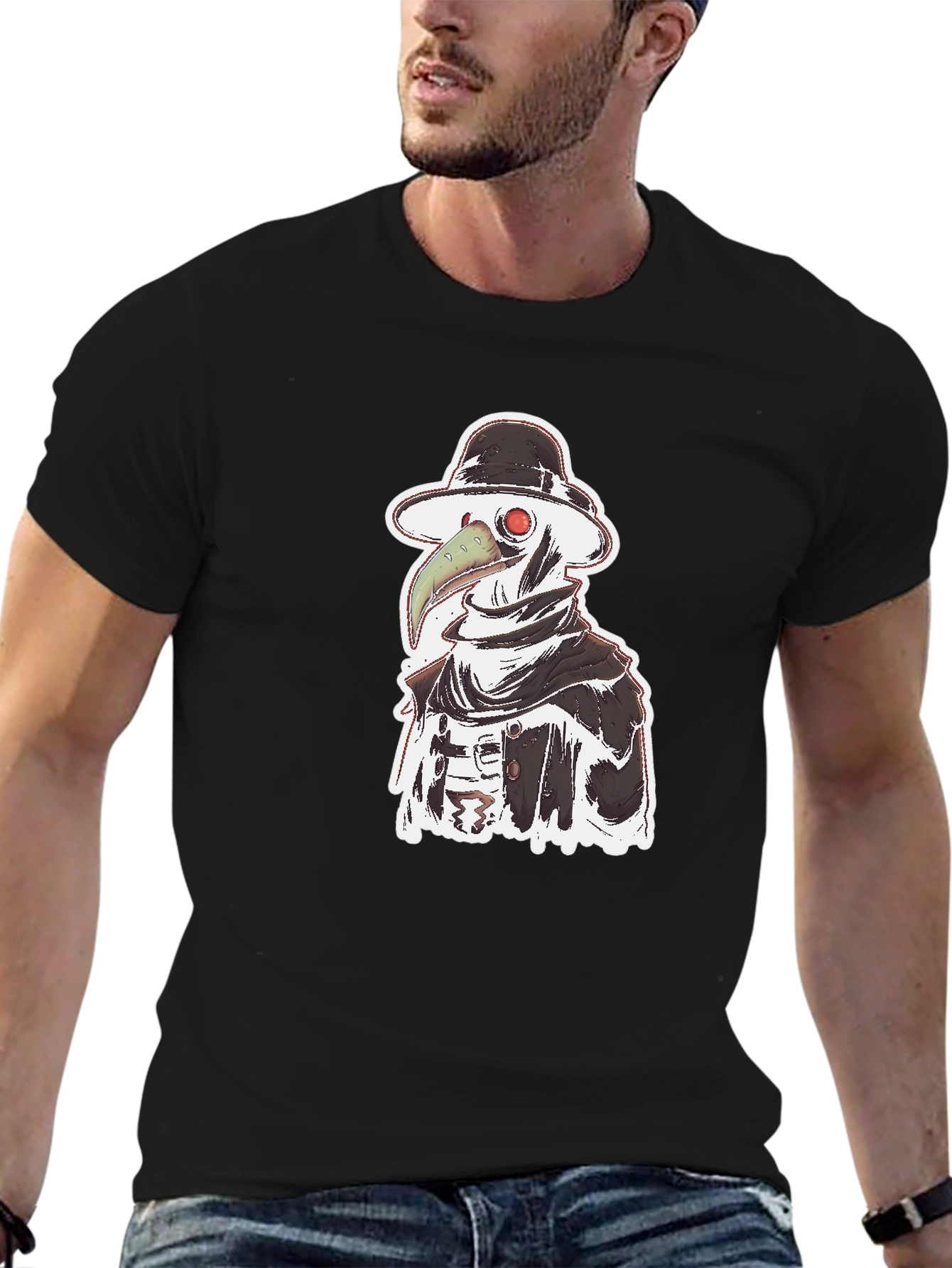 Plague Doctor T-Shirt - Unique Graphic Tee
