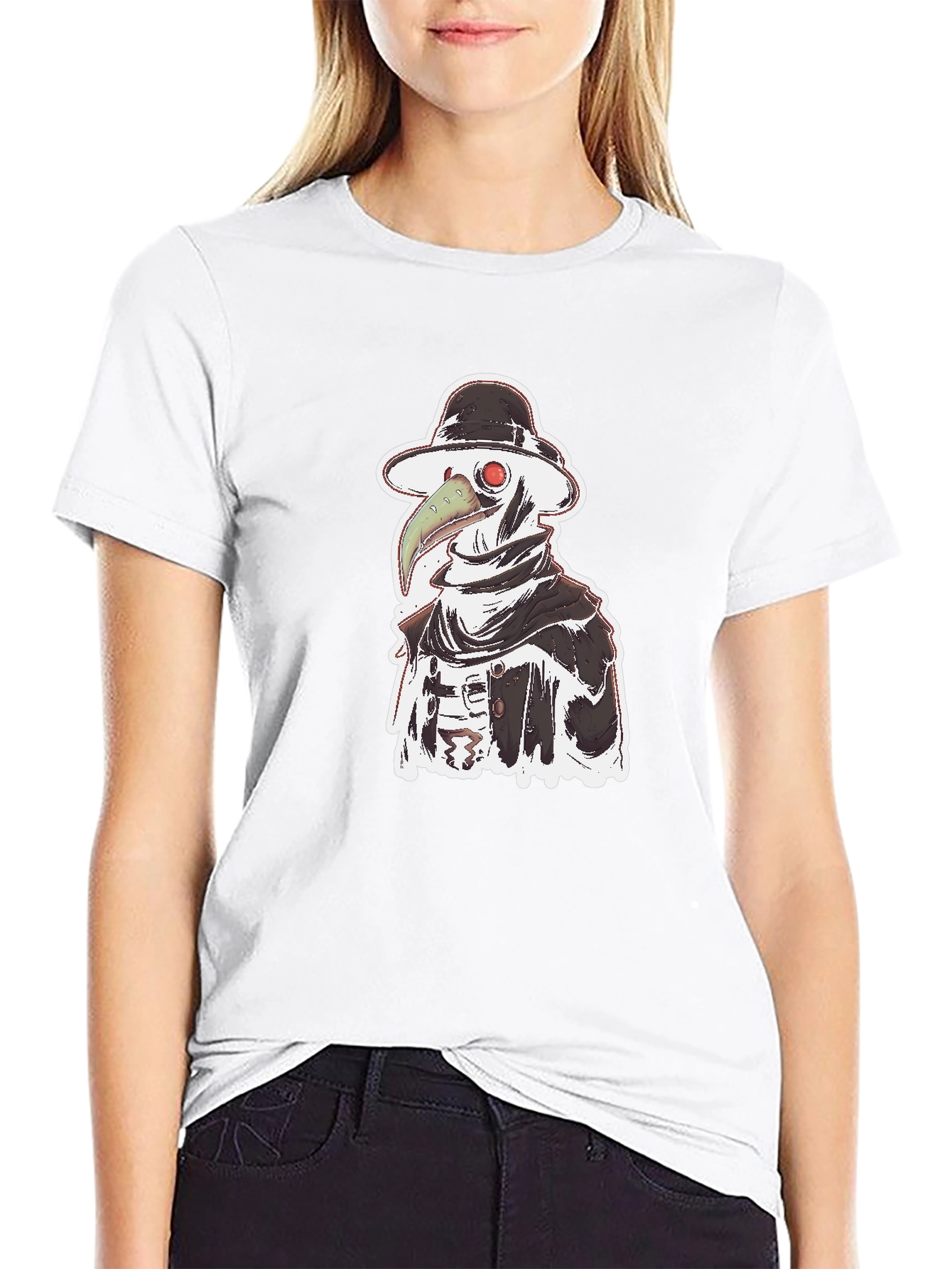Plague Doctor T-Shirt - Unique Graphic Tee
