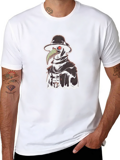 Plague Doctor T-Shirt - Unique Graphic Tee