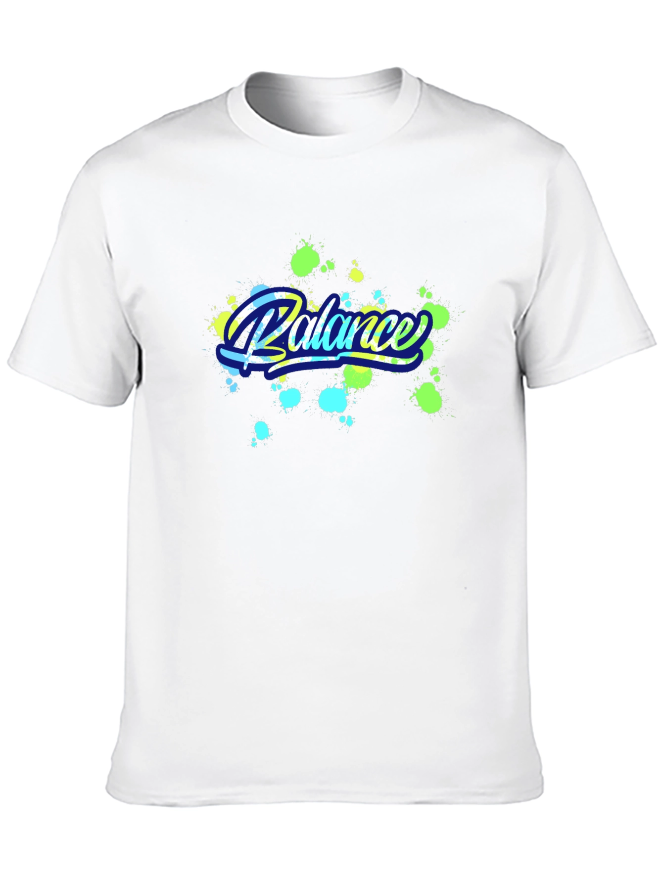 Balance Graphic Black T-Shirt