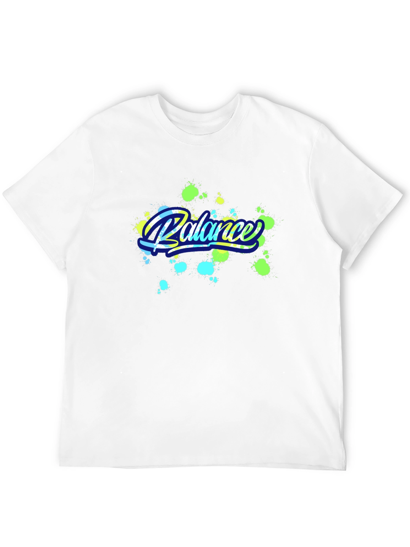 Balance Graphic Black T-Shirt