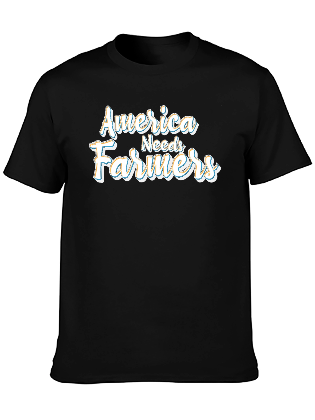 America Needs Farmers Graphic Tee