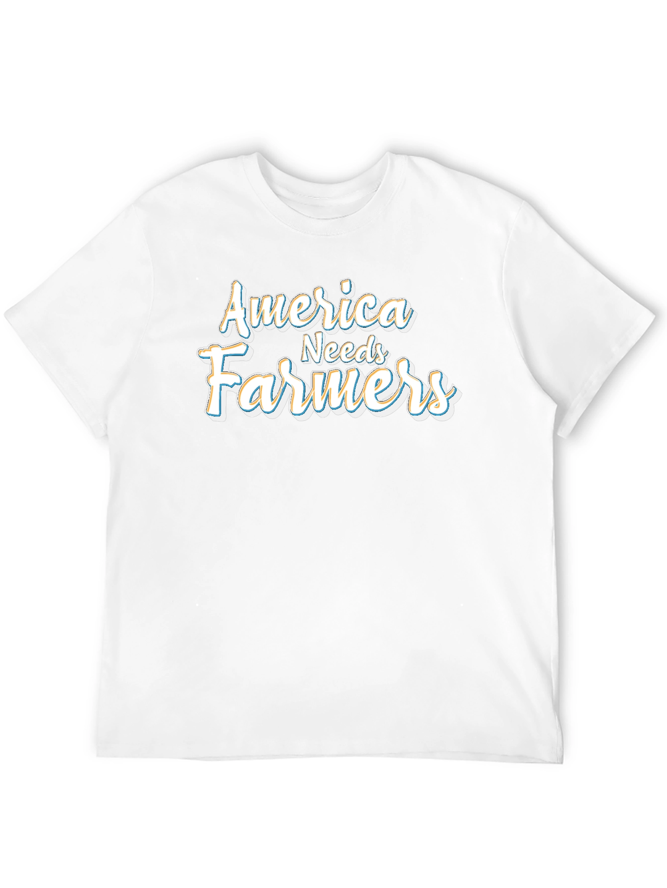 America Needs Farmers Graphic Tee