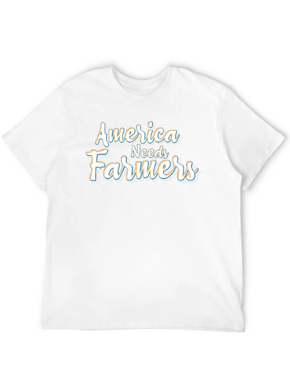 America Needs Farmers Graphic Tee