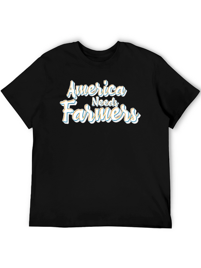 America Needs Farmers Graphic Tee