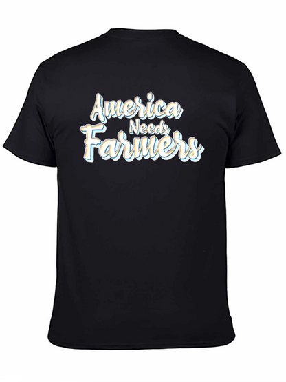 America Needs Farmers Graphic Tee
