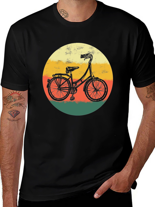 Vintage Bike Graphic Tee - Retro Style T-Shirt