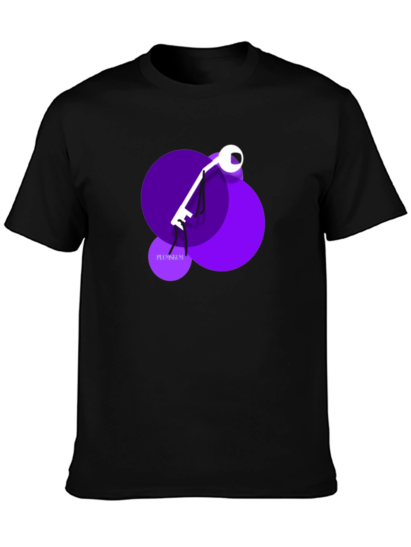 Abstract Key Graphic T-Shirt
