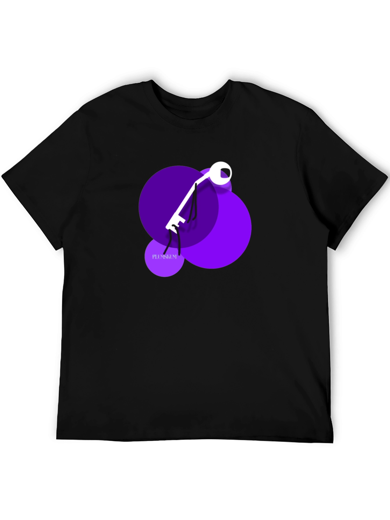 Abstract Key Graphic T-Shirt