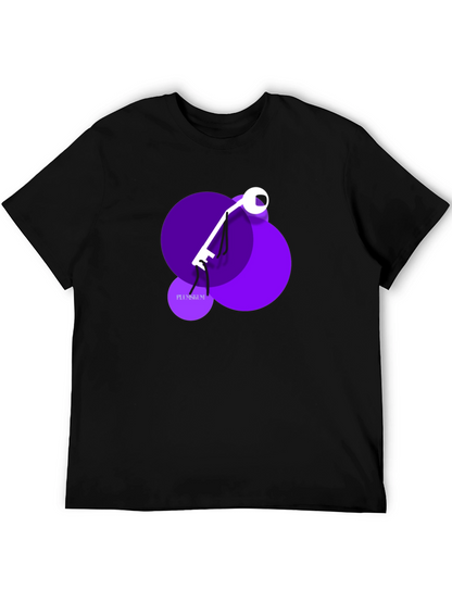 Abstract Key Graphic T-Shirt