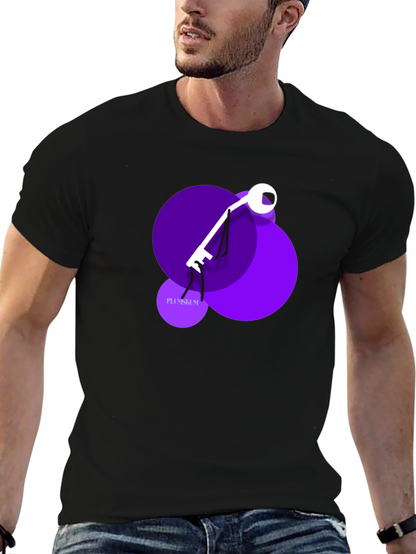 Abstract Key Graphic T-Shirt