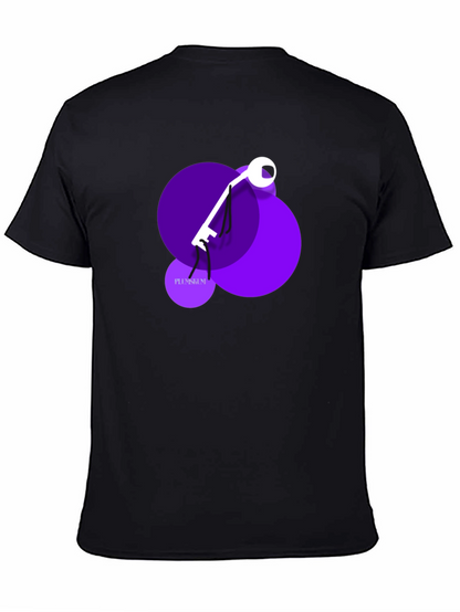 Abstract Key Graphic T-Shirt