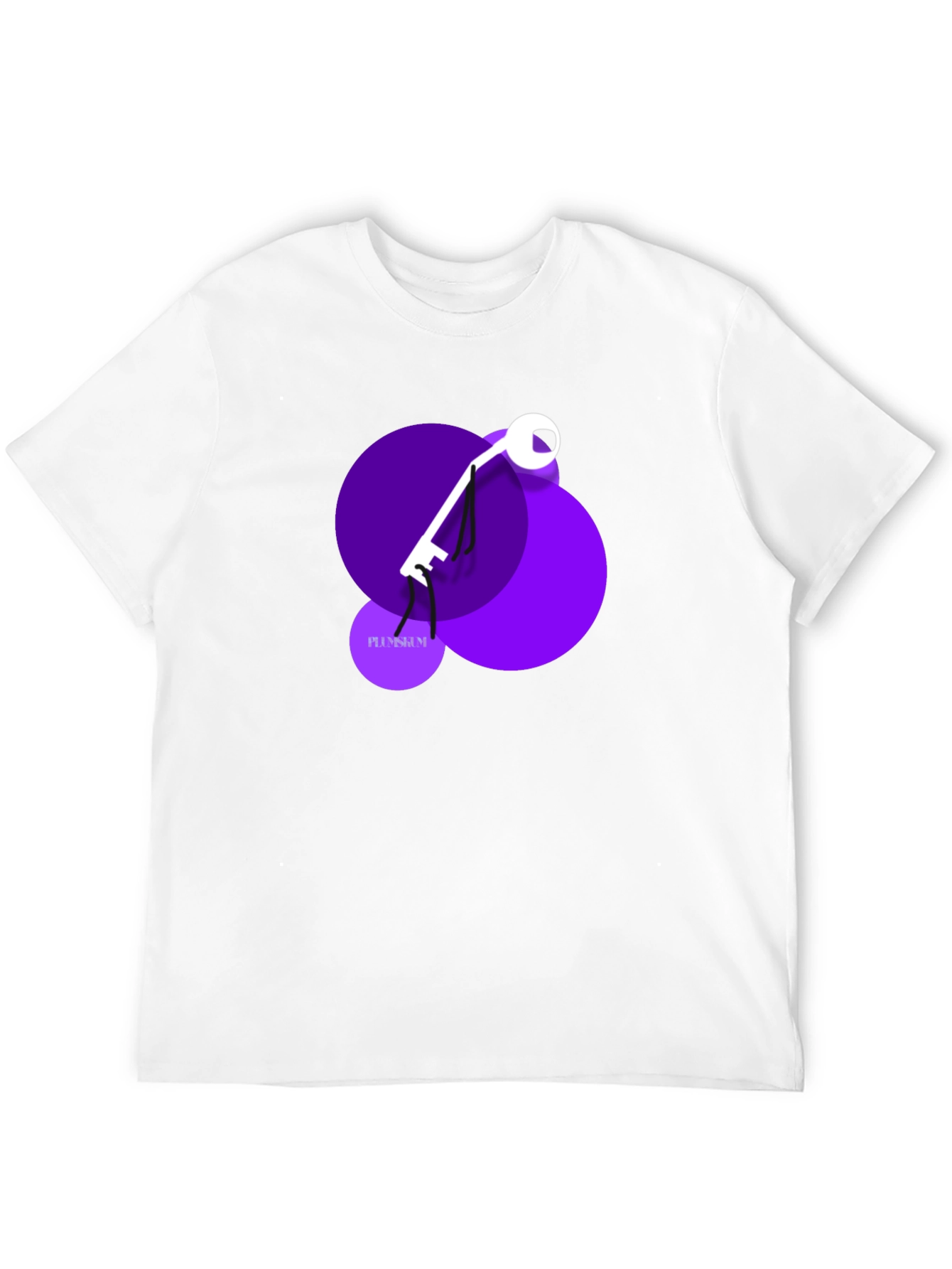 Abstract Key Graphic T-Shirt