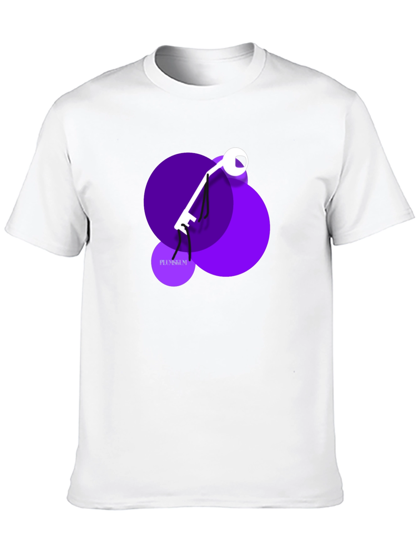 Abstract Key Graphic T-Shirt