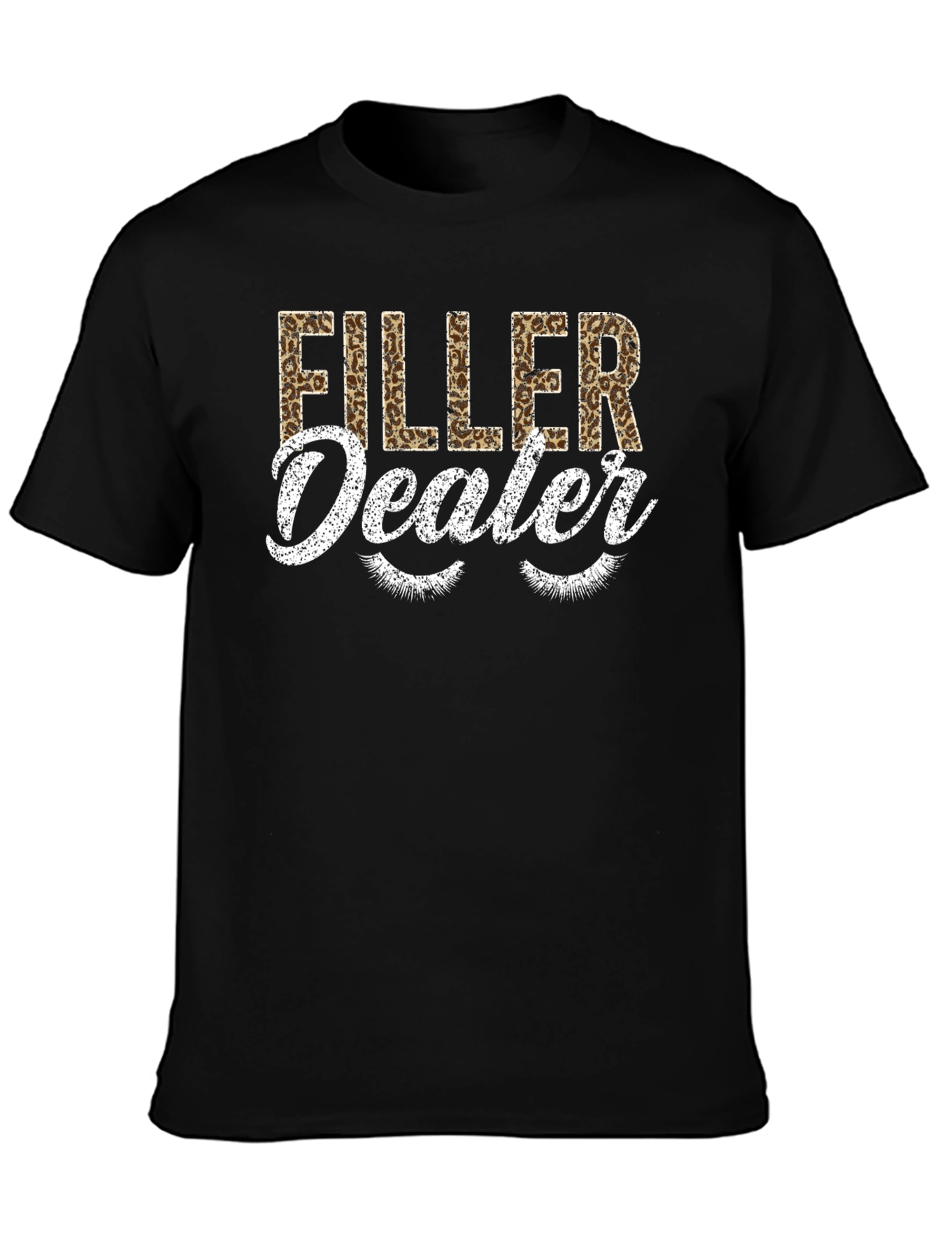 Filler Dealer Leopard Print Graphic Tee