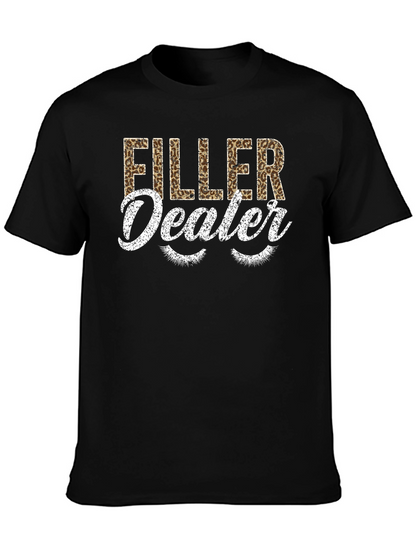 Filler Dealer Leopard Print Graphic Tee