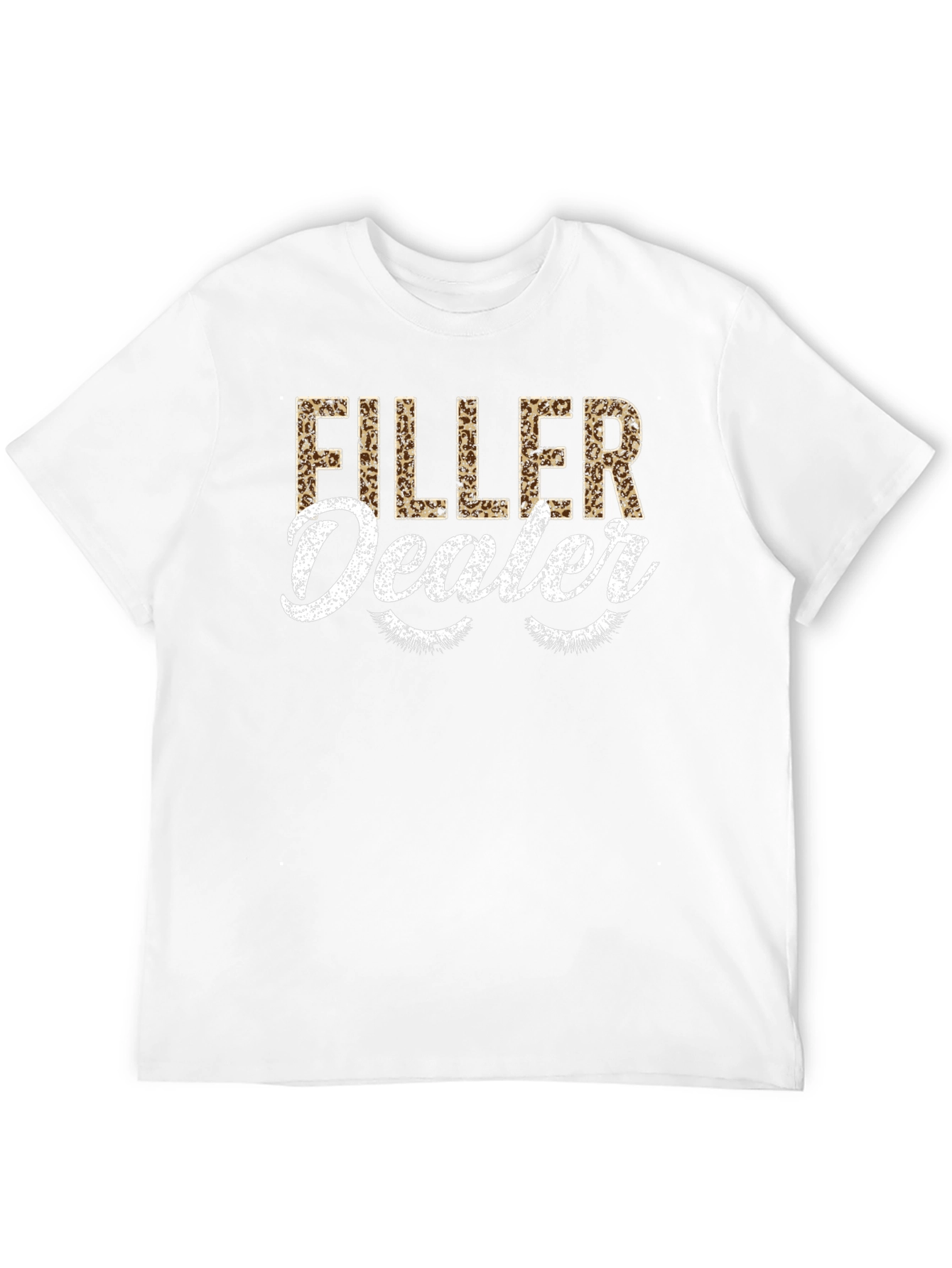 Filler Dealer Leopard Print Graphic Tee