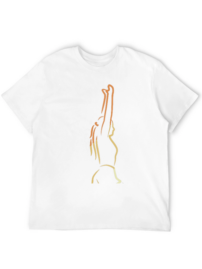 Silhouette Graphic Tee - Black