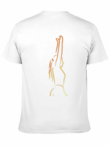 Silhouette Graphic Tee - Black
