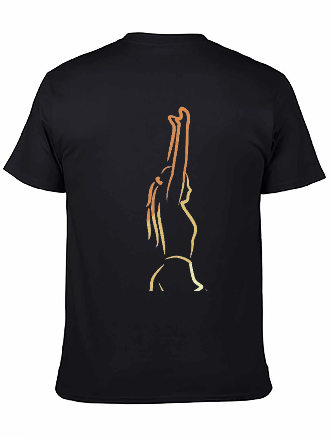 Silhouette Graphic Tee - Black