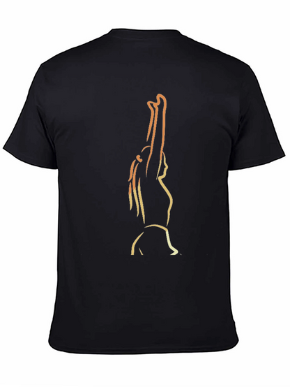 Silhouette Graphic Tee - Black