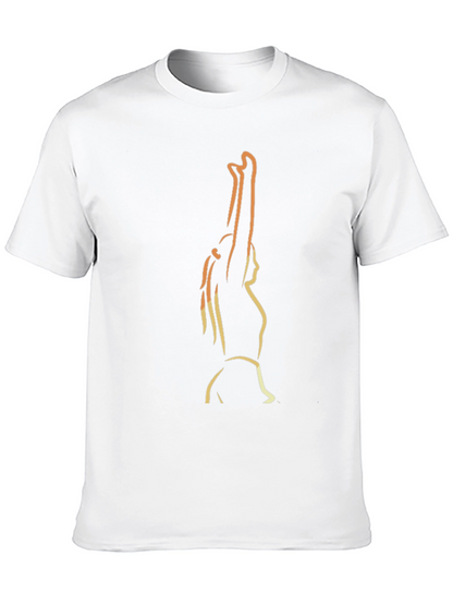 Silhouette Graphic Tee - Black