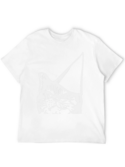 Cat Head Silhouette T-Shirt